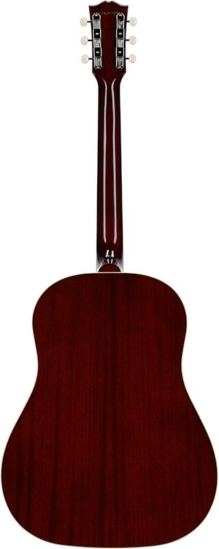 Gibson '60s J-45 Original Acoustic Guitar (with Case), Wine Red, Serial Number 22114100, Full Straight Back