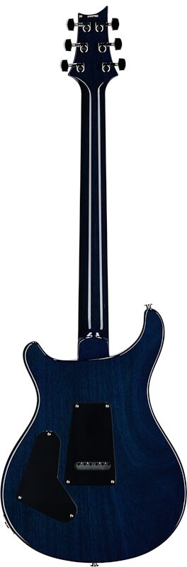 PRS Paul Reed Smith S2 Custom 24 Quilt Electric Guitar (with Gig Bag), Makena Blue, Serial Number S2073111, Full Straight Back