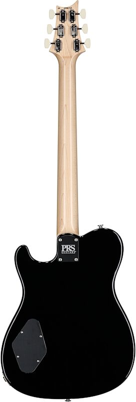 PRS Paul Reed Smith NF 53 Electric Guitar (with Gig Bag), Black Doghair Smokeburst, Serial Number 0392724, Full Straight Back