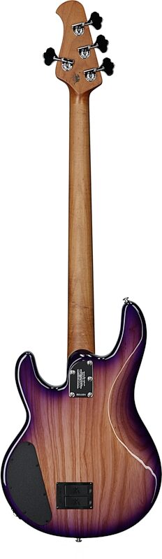 Ernie Ball Music Man StingRay Special HH Electric Bass (with Case), Purple Sunset, Serial Number K05884, Full Straight Back