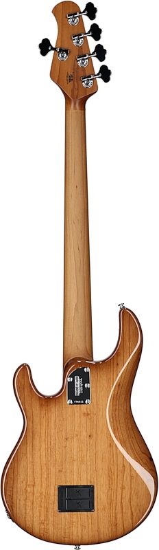 Ernie Ball Music Man StingRay 5 Special Electric Bass, 5-String (with Case), Hot Honey, Serial Number F96811, Full Straight Back