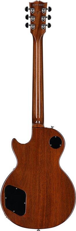 Gibson Les Paul Standard 60s Custom Color Electric Guitar, Figured Top (with Case), Transparent Fuchsia, Serial Number 221930412, Full Straight Back