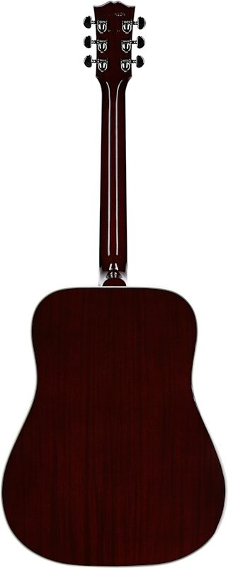 Gibson Limited Edition Hummingbird Standard Acoustic-Electric Guitar (with Case), Wine Red, Serial Number 23324104, Full Straight Back