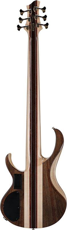 Ibanez BTB1836 Premium Electric Bass, 6-String (with Gig Bag), Natural Shadow, Serial Number 241010036, Full Straight Back