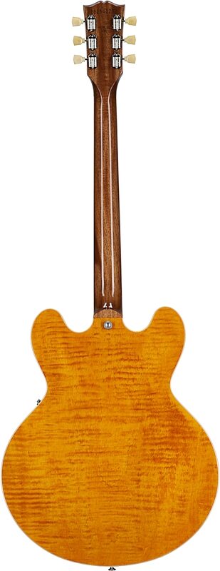 Gibson ES-335 Figured Electric Guitar (with Case), Honey Amber, Serial Number 232540202, Full Straight Back