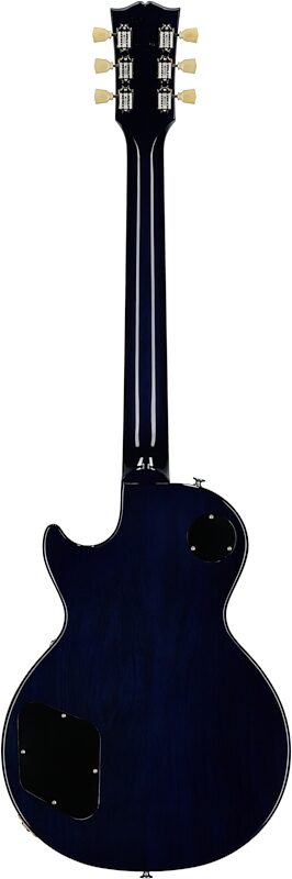 Gibson Les Paul Standard 50s Custom Color Electric Guitar, Figured Top (with Case), Blueberry Burst, Serial Number 226830269, Full Straight Back
