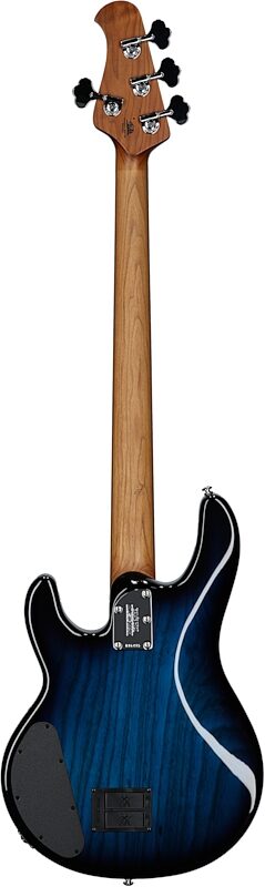 Ernie Ball Music Man StingRay Special HH Electric Bass (with Case), Pacific Blue, Serial Number K06495, Full Straight Back