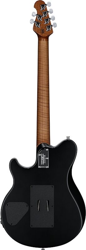 Ernie Ball Music Man Axis Electric Guitar (with Mono Gig Bag), Honey Pot Flame, with Mono Bag, Serial Number H08424, Full Straight Back