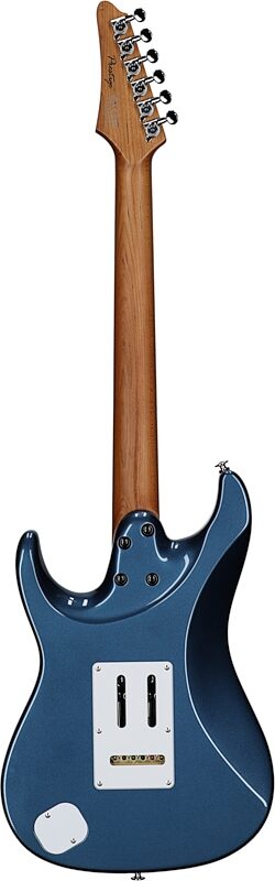 Ibanez AZ2204N Prestige Electric Guitar (with Case), Prussian Blue Metal, Serial Number 210002F2503271, Full Straight Back
