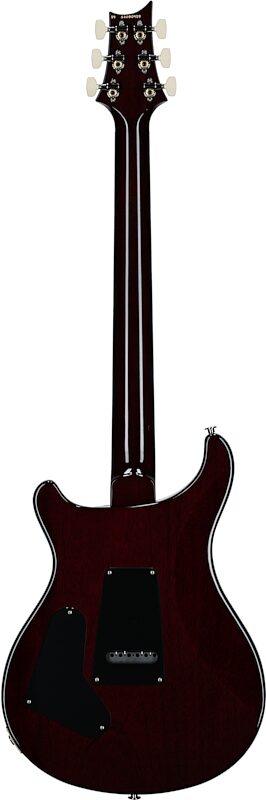 PRS Paul Reed Smith S2 Custom 24 Quilt Electric Guitar (with Gig Bag), Gray Black Purple Burst, Serial Number S2080429, Full Straight Back