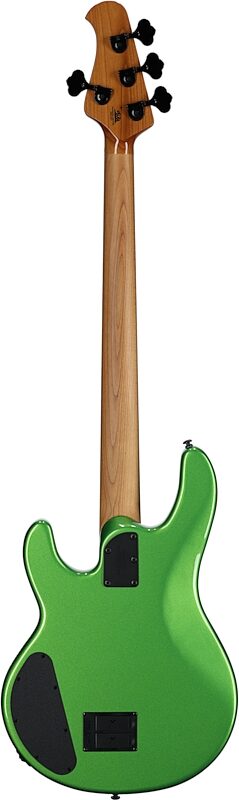 Ernie Ball Music Man StingRay Special HH Electric Bass (with Case), Kiwi Green, Serial Number K06638, Full Straight Back