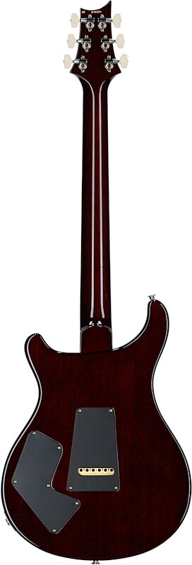 PRS Paul Reed Smith Modern Eagle V Electric Guitar (with Case), Dark Cherry Sunburst, Serial Number 0401371, Full Straight Back