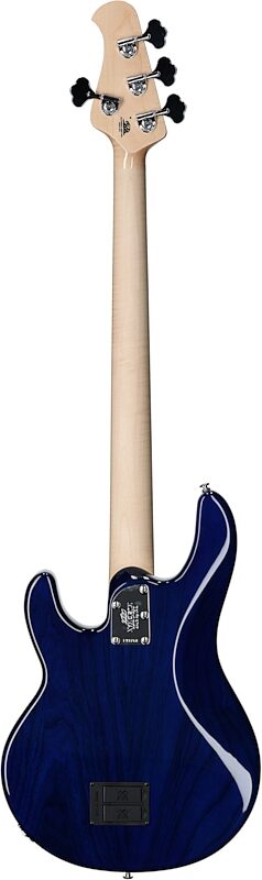 Ernie Ball Music Man BFR StingRay Special Electric Bass, Paua Blue, Serial Number F93768, Full Straight Back