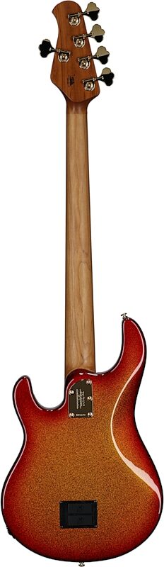 Ernie Ball Music Man StingRay 5 Special HH Electric Bass (with Case), Cherry Punch, Ebony Fretboard, Serial Number K05680, Full Straight Back