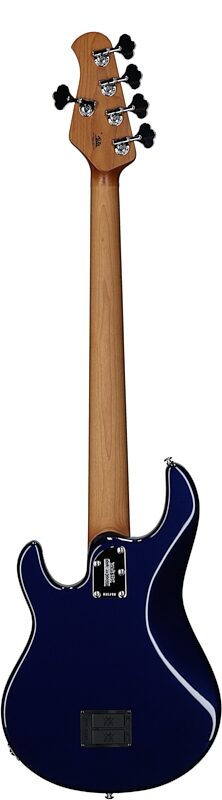 Ernie Ball Music Man StingRay 5 Special Electric Bass, 5-String (with Case), Butane Blue, Serial Number K05748, Full Straight Back