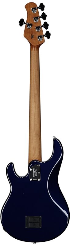 Ernie Ball Music Man StingRay 5 Special HH Electric Bass (with Case), Butane Blue, Serial Number K05797, Full Straight Back