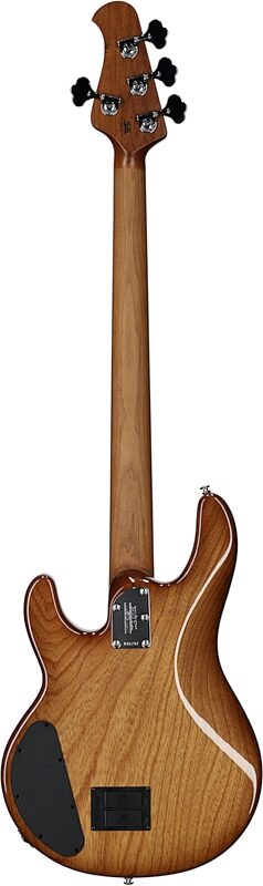 Ernie Ball Music Man StingRay Special HH Electric Bass (with Case), Hot Honey, Serial Number K06297, Full Straight Back