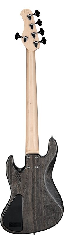 Sadowsky MetroLine 21-fret Vintage J/J Bass, 5-String (with Gig Bag), Nirvana Black, Serial Number SML H 004710-24, Full Straight Back