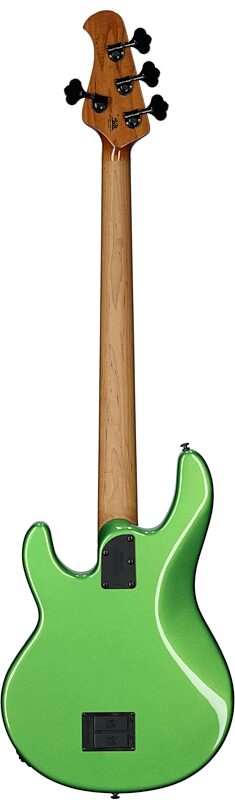 Ernie Ball Music Man StingRay Special Electric Bass (with Mono Case), Kiwi Green, Serial Number K06005, Full Straight Back