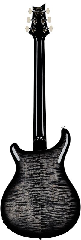 PRS Paul Reed Smith Hollowbody II Piezo Electric Guitar (with Case), Wraparound Smoke, Serial Number 0390897, Full Straight Back