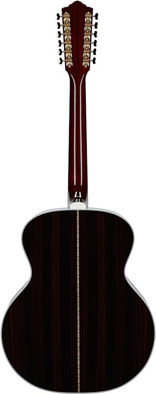 Guild F-512E Acoustic-Electric Guitar, 12-String (with Case), Natural, Serial Number US250268, Full Straight Back