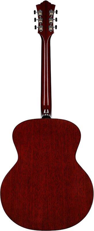 Guild F-40 Traditional Jumbo Acoustic Guitar (with Case), Antique Sunburst, Serial Number US250189, Full Straight Back
