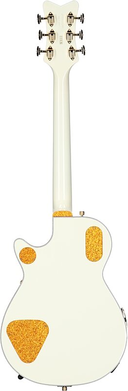 Gretsch G6134T58 Vintage Select 58 Electric Guitar (with Case), Penguin White, Serial Number JT25010143, Full Straight Back