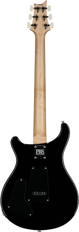 PRS Paul Reed Smith Swamp Ash Special Maple Electric Guitar (with Gig Bag), Black Doghair, Serial Number 0404781, Full Straight Back