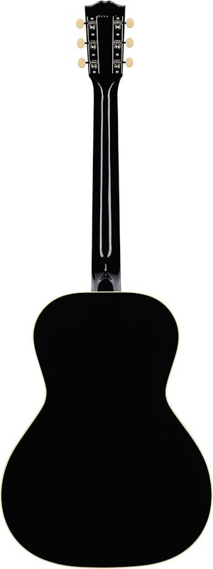 Gibson L-00 Original Acoustic-Electric Guitar (with Case), Ebony, Serial Number 20555079, Full Straight Back