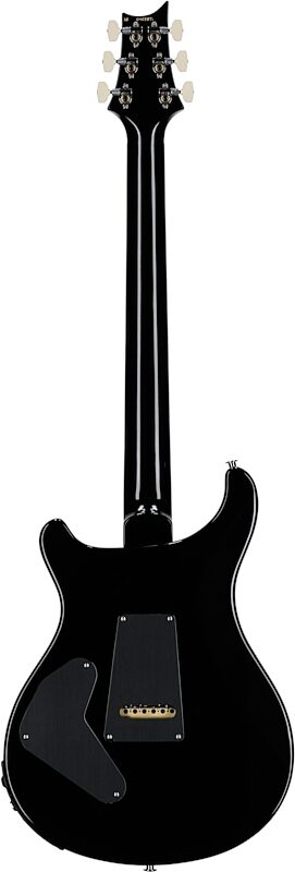 PRS Paul Reed Smith Custom 24 Piezo Electric Guitar (with Case), Black Gold Wrap Burst, Serial Number 0403871, Full Straight Back