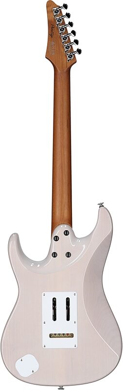 Ibanez AZ2204N Prestige Electric Guitar (with Case), Antique White Blonde, Serial Number 210002F2500140, Full Straight Back