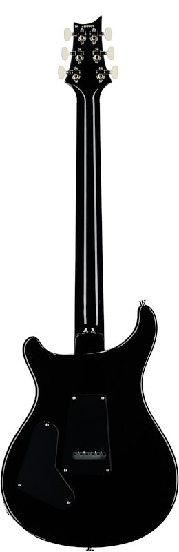 PRS Paul Reed Smith S2 Custom 24 Gloss Pattern Thin Electric Guitar (with Gig Bag), Faded Gray Black Blue Smokeburst, Serial Number S2081827, Full Straight Back