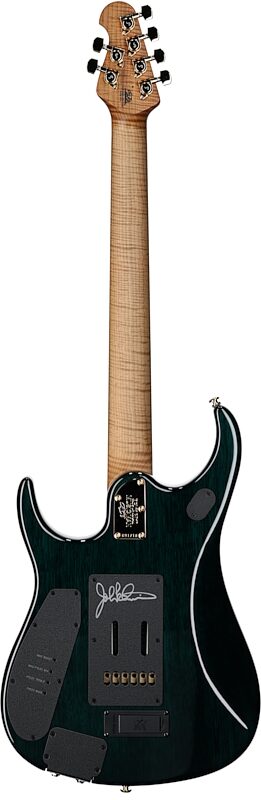 Ernie Ball Music Man JP15 BFR Electric Guitar (with Case), Toxic Sludge, Serial Number G91718, Full Straight Back