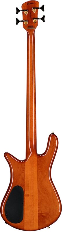 Spector Euro 4 Doug Wimbish Signature Model Electric Bass, Amber Gloss, Serial Number 21NB22880, Full Straight Back