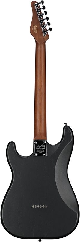 Schecter Jack Fowler Traditional Hardtail Electric Guitar, Black Pearl, Full Straight Back