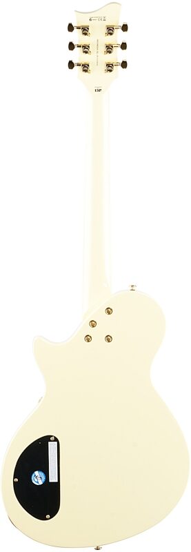 ESP LTD Xtone PS-1 Electric Guitar, Vintage White, Full Straight Back