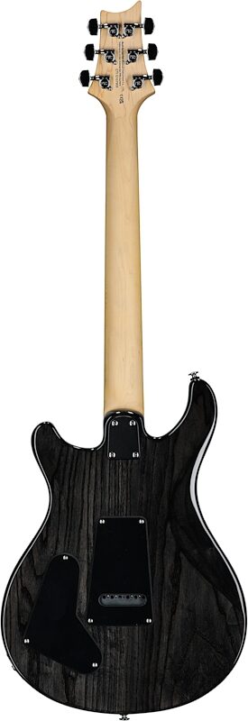 PRS Paul Reed Smith SE Swamp Ash Special Electric Guitar (with Gig Bag), Charcoal, Full Straight Back