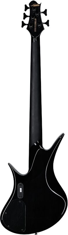 Legator HB5SS Helio 5 Super Shred Bass Guitar, Black, Full Straight Back