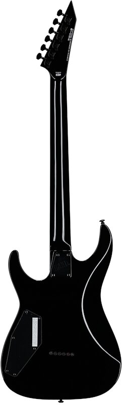 ESP LTD M-201 Baritone HT Electric Guitar, Black, Full Straight Back