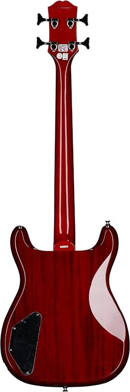 Epiphone Newport Bass Guitar, Cherry, Open Box (Very Good), Full Straight Back