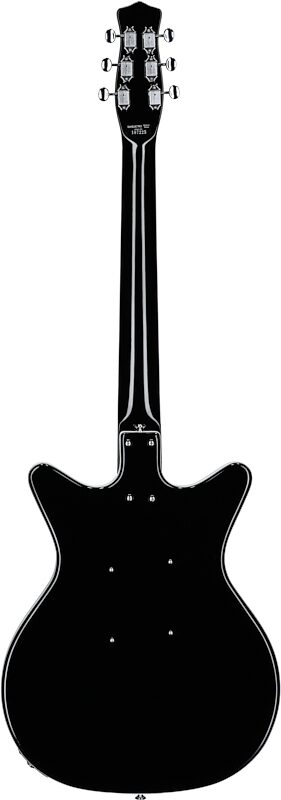 Danelectro '59 MOD NOS Electric Guitar, Black, Full Straight Back