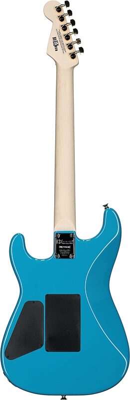 Charvel Pro-Mod San Dimas SD1 HH FR Electric Guitar, Miami Blue, Full Straight Back