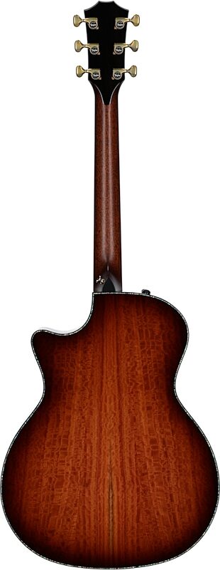 Taylor PS14ce Urban Ironbark Grand Auditorium Acoustic-Electric Guitar (with Case), Shaded Edgeburst, Full Straight Back