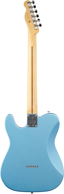Fender Player Plus Nashville Telecaster Electric Guitar, Pau Ferro Fingerboard (with Gig Bag), Opal Spark, Full Straight Back