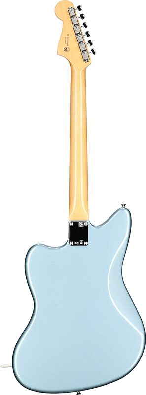 Fender Vintera '60s Jazzmaster Electric Guitar, Pau Ferro Fingerboard (with Gig Bag), Ice Blue Metallic, Full Straight Back