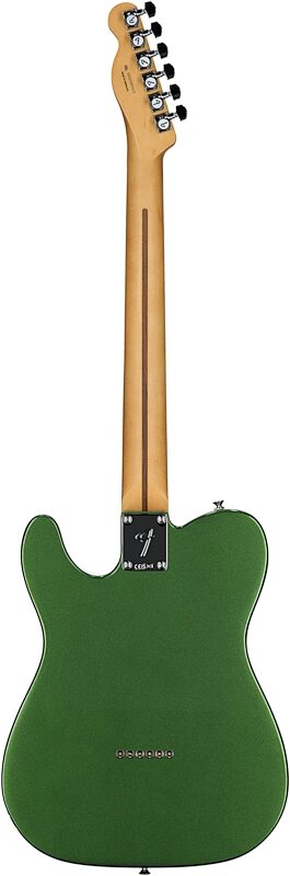 Fender Player II Modified Telecaster Electric Guitar, Rosewood Fingerboard (with Gig Bag), Harvest Green, Full Straight Back
