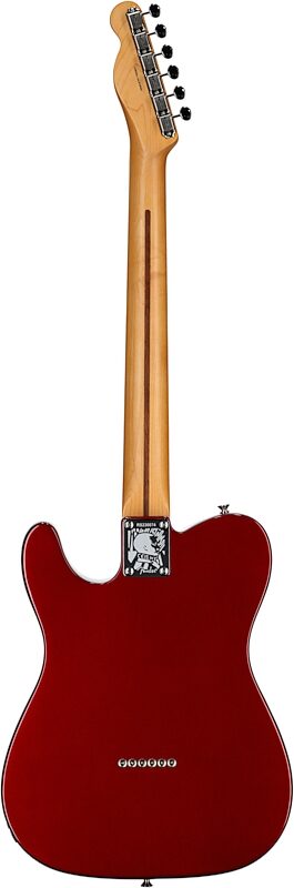 Fender Limited Edition Raphael Saadiq Telecaster Electric Guitar, Rosewood Fingerboard (with Case), Dark Metallic Red, Full Straight Back
