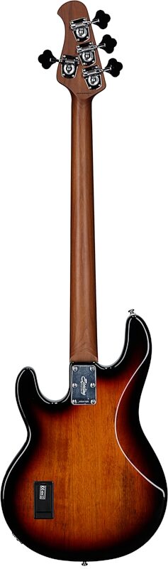 Sterling by Music Man Ray34 Electric Bass Guitar, 3 Tone Sunburst, Full Straight Back
