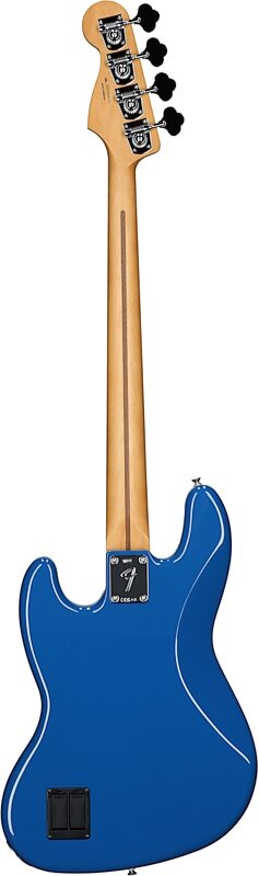 Fender Player II Modified Active Jazz Electric Bass, Maple Fingerboard (with Gig Bag), Electric Blue, Full Straight Back