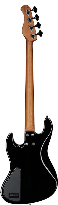 Sadowsky MetroExpress 21-Fret P/J Electric Bass, Maple Fingerboard (with Gig Bag), Black, Full Straight Back
